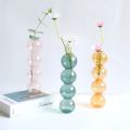 Table Decoration Romantic Glass Vase Simple Creative Hydroponic Flower Pot Modern Funny Spherical Flower Vase Birthday. 