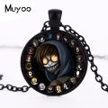 Accessory For Hot Creepypasta Creepy Pasta Ticci Toby Necklace Glass Bronze Pendant Chain Jeff The Killer Hz1. 