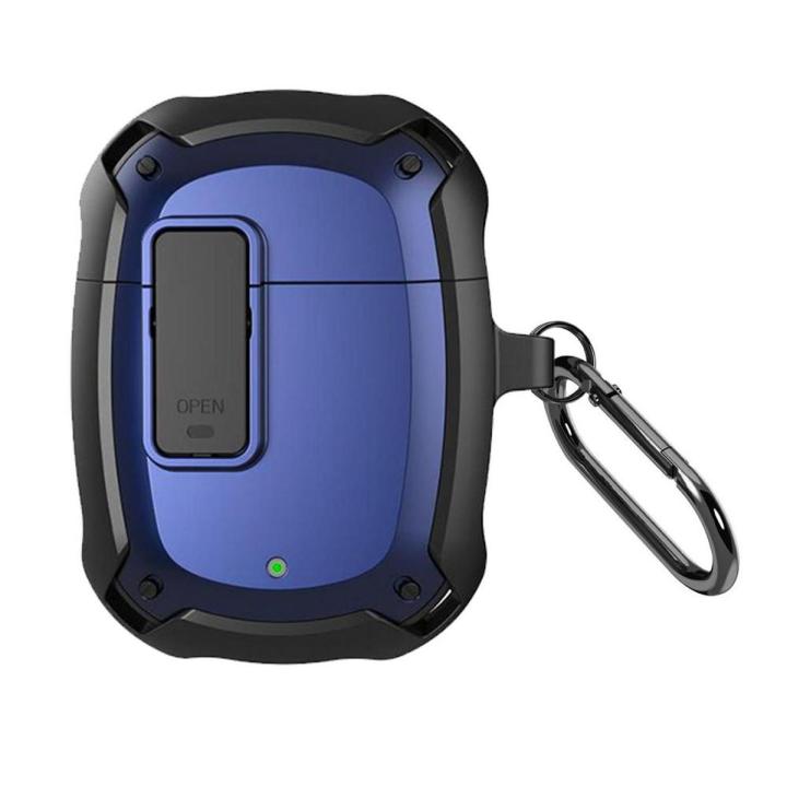 Armor Earphone Case For GooglePro A Case For GooglePro Cover Switch Buckle Full Protection With Hook
