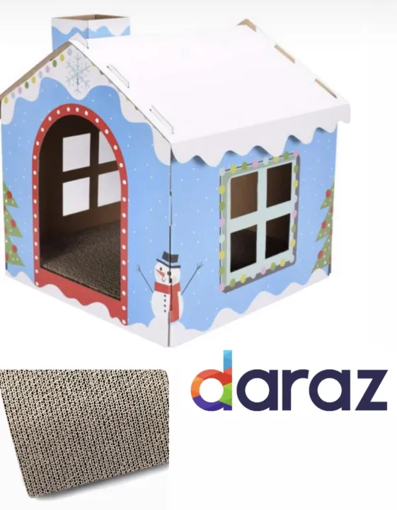 Cat%20Scratching%20board%20With%20Hut%20-%20Image%202