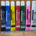 Acrylic Color Paints 75 ml Tube 7 Color Set White, Black, Red, Yellow, Pink, Green & Blue Color Art # OFADM-AC Tube-WBRYPGB-5PC-006. 