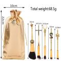 Classic Japan Anime One Piece Makeup Brushes Set Cosplay Luffy Blush Nose Eye Shadow Eyebrow Brush Figures Zoro Ghost Cosmetic. 