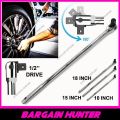 BARGAIN HUNTER - 1/2 Inch Drive Extension Breaker Bar F-handle 10" / 15" / 18". 