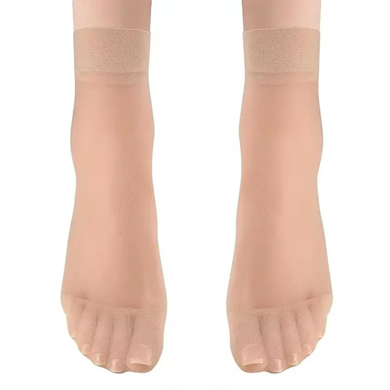 Pair of Sheer Socks Ultra-Thin Transparent Nylon Summer Socks