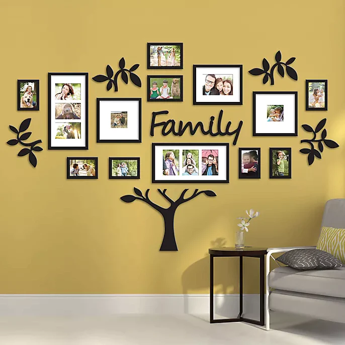 STYLO DREAM DECOR Picture Frame Set of Tree on Wall Art Decoration in ...