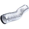 Dryer vent cleaner-1 x ventilation duct-Silver. 