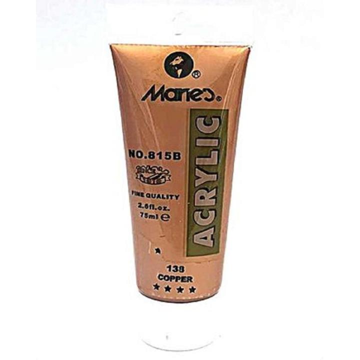 75ml Acrylic Colors Paint Tubes-138 Copper