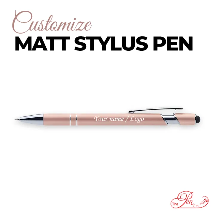 Customize%20Metal%20Matt%20Finish%20Pen%20Blue%20-%20Image%202