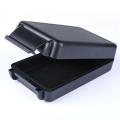 Waterproof Earphone Case Portable Hard Headphone Carrying Box IEM Storage Box Black. 