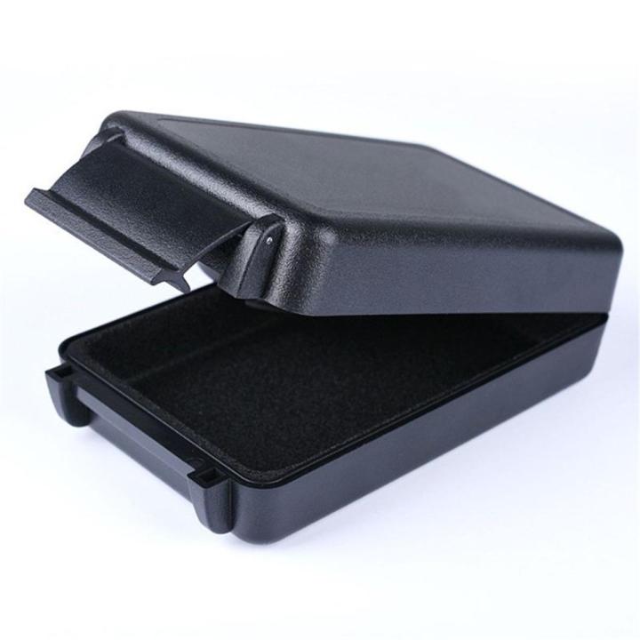 Waterproof Earphone Case Portable Hard Headphone Carrying Box IEM Storage Box Black