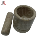 Taxila Crafts Easy to Clean Beautiful teakwood   Mini Marble Imam Dasta Kharal Kundi – Elaichi aur Tablet Crusher & Herb Grinder. 