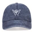New Fashion Finger 666 Embroidered golf Hat Outdoor Leisure Washed Baseball Cap Adjustable Hip Hop Hats 100% Cotton Uni caps. 