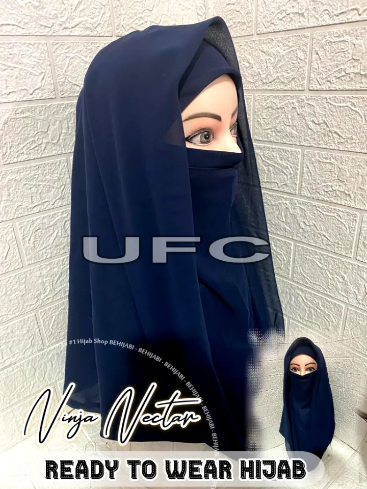 Ninja Nectar Hijab with Niqab in Multiple Colors | Daraz.pk display picture 1