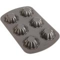 Wilton 6 Cavity Non-Stick Ice Cream Cookie Pan. 