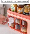 Multi-functional Spice Storage Rack-for Spice Jars,Cutlery Knife Holder. 