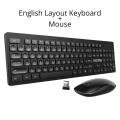 Victsing Wireless Keyboard And Mouse Combo Ultra Slim Thin Keyboard Silent Mouse Set 2.4G Wireless Connection For Notebook, Laptops, computers And Etc. Model:PC176.Available at an affordable price on MaxShop.. 