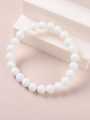Set of 6 Multi-color Bracelets Black/White/Transparent Bracelets. 