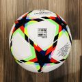 UEFA Champion League Football White Match Soccer Ball 2022-23 Size 5 with free Nozzle by King Sports. 