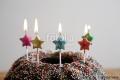 Birthday Cake  Special Candles Pack Multi Colors Stars Cake Candles For Birthday - Anniversary Cake Decoration. 