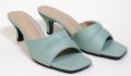 Women's Open Heel Kitten Heel Sandals - Softy Upper, Non-Slip Sole, Casual Wear. 