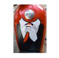 all bike 70 125 haf tanki shat black met  and tai coler  Pvc Sticker For Cars 00123. 