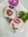 Imported Small Plates For coffee cup Cover Plate - Drinking water Glass Cover Plate With Multiple Design ( Pack of 6 ). 