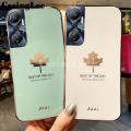 For infinix Hot 20 Case Shining Maple Leaf Design Casing Cover for infinix Hot 20 4G Back Cover Soft Cases. 
