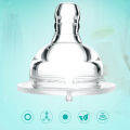 Anti Flatulence Silicone Wide Neck Natural Nipple for Bobo Baby Milk Bottle. 