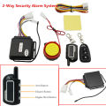 2 Way Motorcycle Alarm System Remote Control Vibration Alarm Long distance Alaram Theft Protection Scooter Motor Security Alarm Engine Start universal best for  YBR YBR-G YBZ YBDX 125 HONDA 150 GS 150 110 GR 150. 