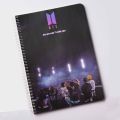 BTS Notebook for Army KPOP Fans We are not 7 with you Song Printed Notepad. 