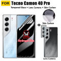 Tecno Camon 40 Pro 5G Anti-Spy Privacy Hydrogel Film 3 in 1 Tecno Camon 40Pro Camon 40 Screen Protector Camera Lens Film. 