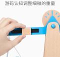 Mathematics Balance Scale Teaching Aid, Wooden Montessori Kids Scale with Colored Weights Set, Weighting Scale Toy For Kids, Kids Early Education Toys. 