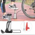Swiming Pool Car Motor Cycle Bike Hydraulic Air Pump Mini Bike Foot Pump with Ball Inflation Needle and Inflatable Device Valve Bicycle Tire Pump for Road Mountain and BMX Bikes. 