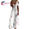 Party Dress Loose Cut-out Long Dress. 