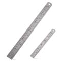 Stainless Steel Scale Rulers - Steel 12/6 Inch. 