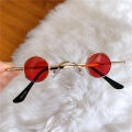 Vintage Rock Punk Man Sunglasses Classic Small Round Sunglasses Women Wide Bridge Metal Frame Black lens Driving Eyewear. 