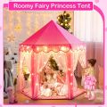 Children’s Indoor And Outdoor Hexagon Fairy Princess Castle Play Tent House. 