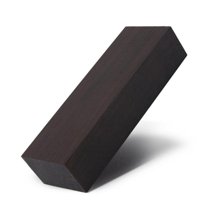 Ebony Lumber Blackwood Block Wood Material DIY Blank Crafts Knife Handle Timber Handicraft Raw Material Wood Grain