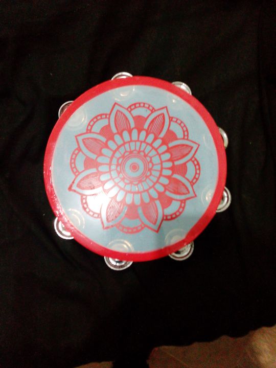 6pcs Small Dafli Tambourine for whole band to play 5.5 inch Musical Instrument for weddings Parties school bands Events and Fun group