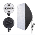 Complete Studio Lighting Solution: Combo Pack of 5 holder Softbox Continuous Light Studio Kit - Ideal for Video and Photography, 50x70 CM with Stand and 5 Holder Softbox Lights". 