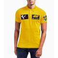 moto gp vr46 polo shirt yellow. 