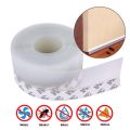 HepaMart 5 Meter Tape Windproof Silicon Sealing Tape | Door Tape for Gap Sealing, Waterproof, Soundproof & Insectproof Strip for Windows & Doors | Self-Adhesive Dustproof Weather Seal for Home Insulation, Bathroom & Sliding Door Use. 