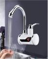 Instant Electric Water Heater tap Faucet, Tankless Geyser Heating Tab with Digital Temperature Display, ABS Body Shock Proof, Auto Electric Geezer, Water Geezar for Kitchen and Bathroom Accessories, AC 220V 3000W Under Inlet instant hot water tap. 