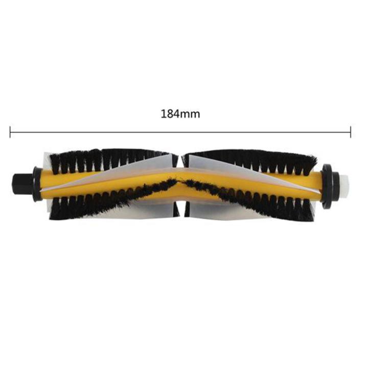 2X Roller Bristle Brush Suitable for Blaupunkt Bluebot XEASY Robot Vacuum Cleaner Parts Roller Main Brush Replacement