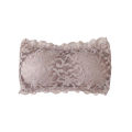 Floral Lace Design Thin Padded Strapless. 