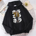 Thick fashion streetwear Sakura Ajima Mai gangster girl printing mens hoodies warm comfortable MEN'S hoody oversized casual hooded. 