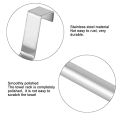 Premium Stainless Steel Over-the-Cabinet Door Towel Rack  High-Quality Space Saver for Kitchen & Bathroom. 