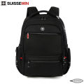SUISSEWIN 15.6 Laptop Business Commuting Urban Fashion Backpack For Travelling University College School SD6901. 