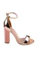 Bambi Pink Women's Heeled Shoes F0363791239. 