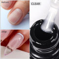 XEIJAYI 7ML Quick Extension Nail Gel Vernis Semi Permanent Acrylic Crystal White Clear Nude Gel Nail Polish UV Construction Gel. 